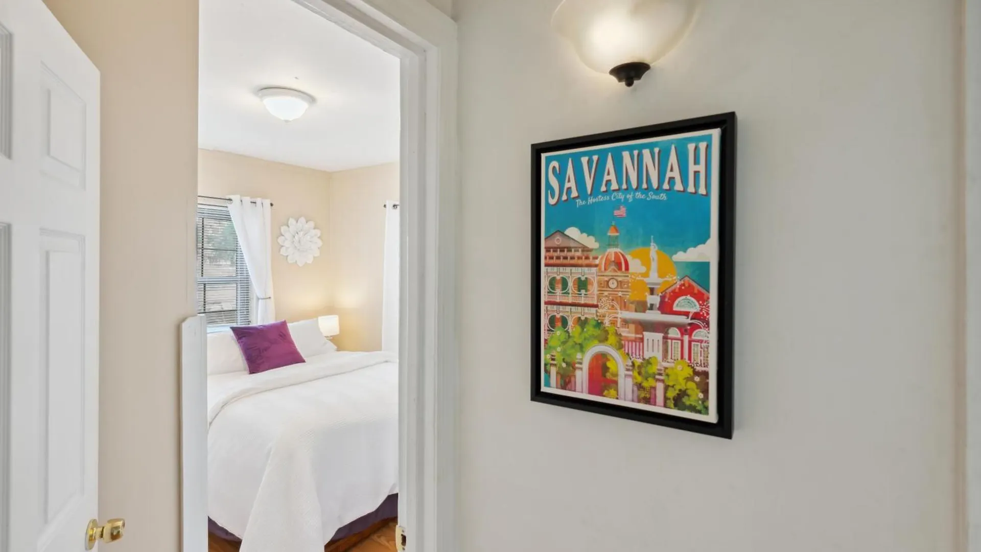 薩凡納2Br Affordable Walkable Duplex Near Forsyth Park Free Parking公寓