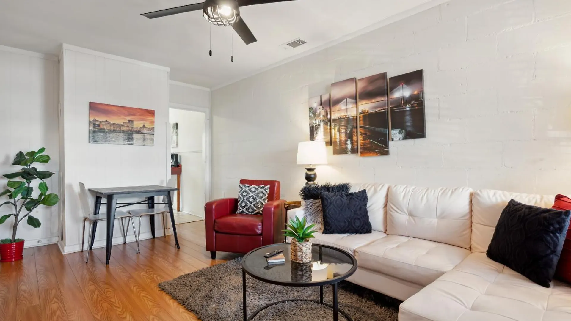 薩凡納2Br Affordable Walkable Duplex Near Forsyth Park Free Parking公寓 0*, 薩凡納